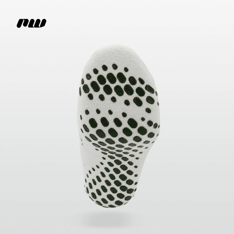 Anti-slip Sokken Wit 5 Anti-slip Sokken Wit - Afbeelding 3