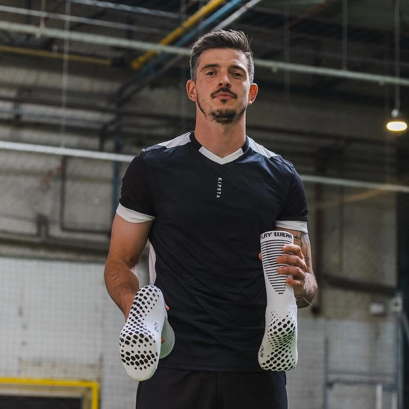 Anti-slip Sokken Wit 6 Anti-slip Sokken Wit - Afbeelding 4