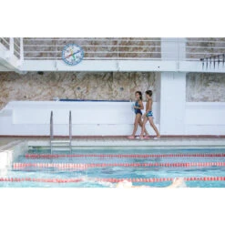 BADSLIPPERS VOOR HEREN SLAP 500 WIT/BLAUW 19 BADSLIPPERS VOOR HEREN SLAP 500 WIT/BLAUW -Mode Schoenen badslippers voor heren slap 500 witblauw 8