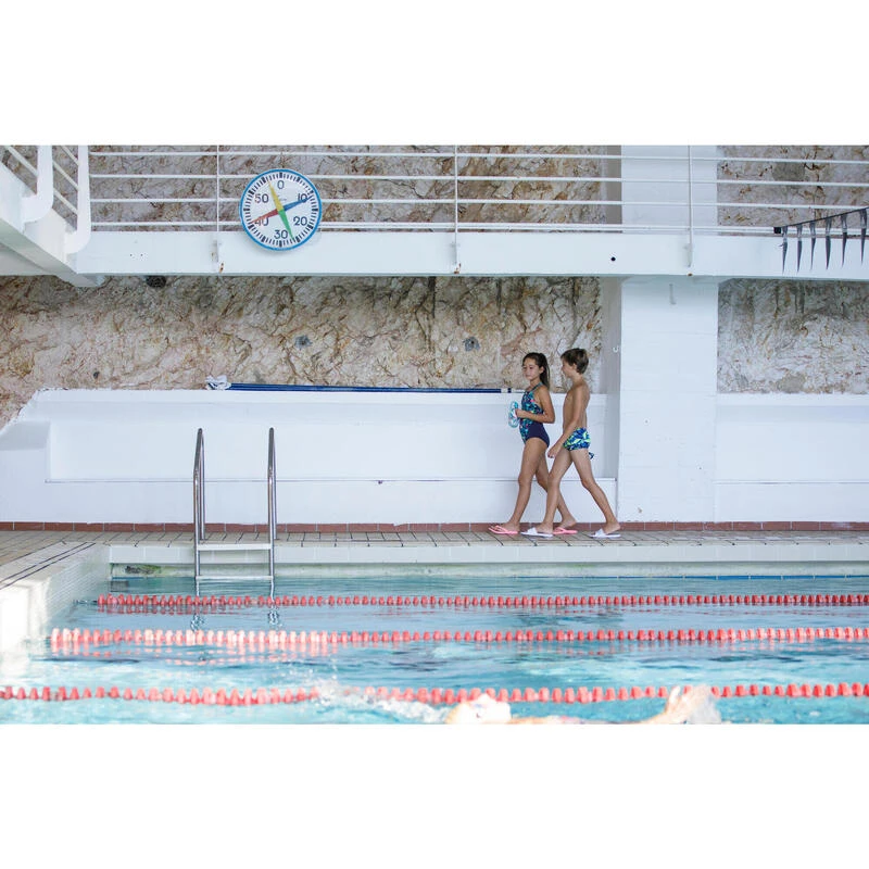 BADSLIPPERS VOOR HEREN SLAP 500 WIT/BLAUW 11 BADSLIPPERS VOOR HEREN SLAP 500 WIT/BLAUW - Afbeelding 9