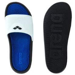 Arena Badslippers Voor Zwembad Marco Blauw/wit -Mode Schoenen badslippers voor zwembad marco blauwwit 2