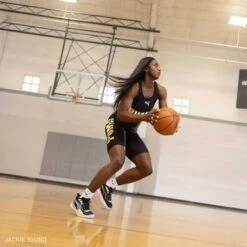 Puma Basketbalschoenen Voor Heren PLAYMAKER PRO JET Limoen/zwart -Mode Schoenen basketbalschoenen voor heren playmaker pro jet limoenzwart 5