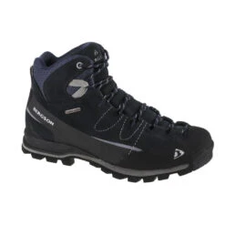 Bergson Tahat Mid STX, Mannen, Trekking, Trekkingschoenen, Marineblauw