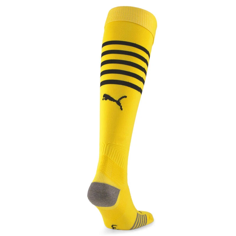Borussia Dortmund Voetbal Hooped Replica Sokken Heren PUMA 4 Borussia Dortmund Voetbal Hooped Replica Sokken Heren PUMA - Afbeelding 2