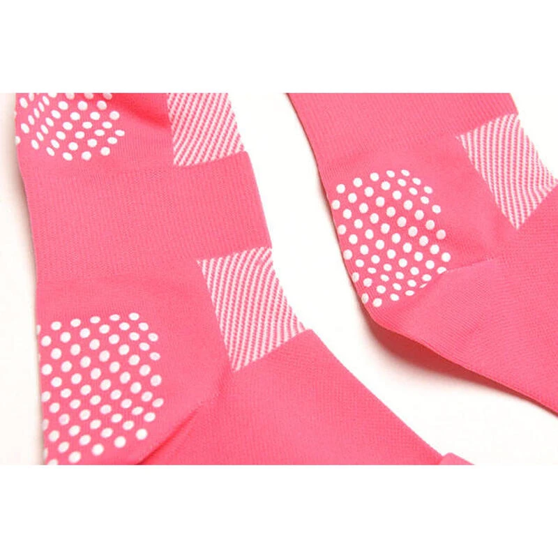 Fietssokken Roze Ademend Met Compressieband En Anti Slip 8andCounting 7 Fietssokken Roze Ademend Met Compressieband En Anti Slip 8andCounting - Afbeelding 5