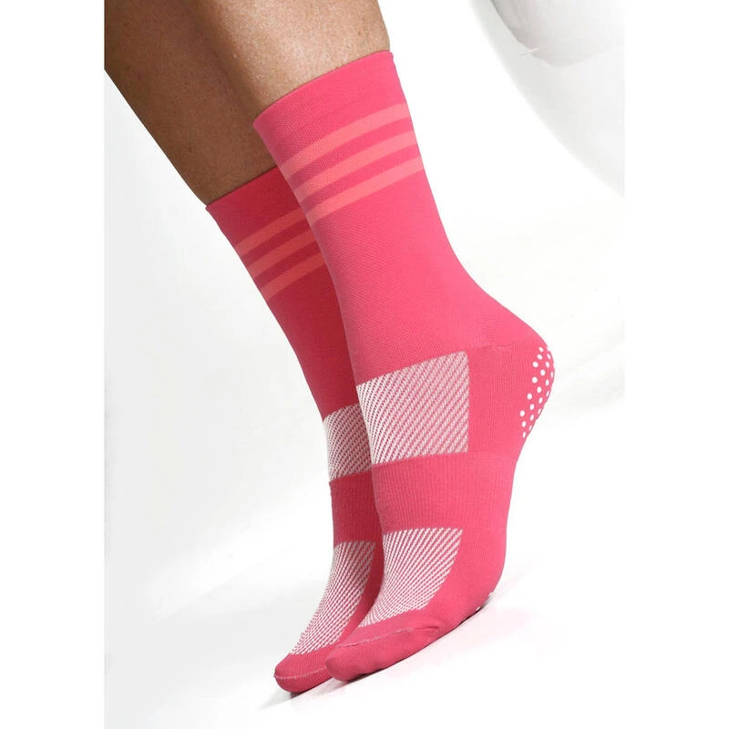 Fietssokken Roze Ademend Met Compressieband En Anti Slip 8andCounting 9 Fietssokken Roze Ademend Met Compressieband En Anti Slip 8andCounting - Afbeelding 7