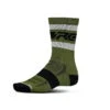 Ride Concepts Fifty/Fifty Merino Sokken - Olive 1 Ride Concepts Fifty/Fifty Merino Sokken - Olive -Mode Schoenen fiftyfifty merino sokken olive