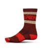 Ride Concepts Fifty/Fifty Merino Sokken - Oxblood -Mode Schoenen fiftyfifty merino sokken oxblood