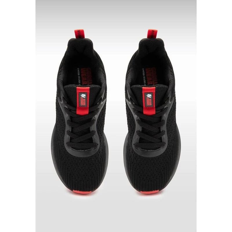 Gorilla Wear Milton Trainingsschoenen - Zwart/Rood - 45 6 Gorilla Wear Milton Trainingsschoenen - Zwart/Rood - 45 - Afbeelding 4