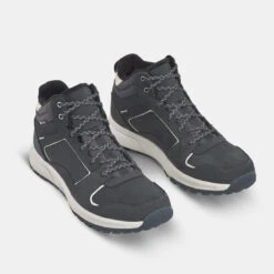 Quechua Halfhoge Warme Waterdichte Leren Wandelschoenen Voor Heren SH500 -Mode Schoenen halfhoge warme waterdichte leren wandelschoenen voor heren sh500 1