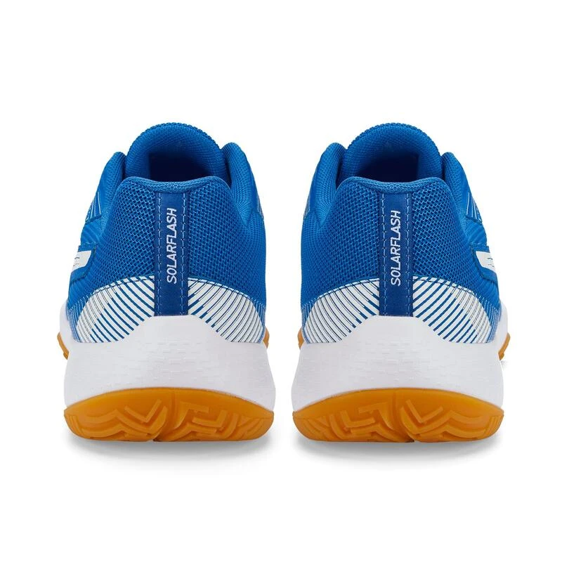 Puma Handbalschoenen Voor Kinderen Solarflash Blauw Wit 6 Puma Handbalschoenen Voor Kinderen Solarflash Blauw Wit - Afbeelding 4