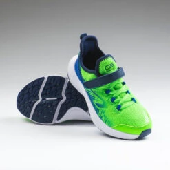 Decathlon Sneakers Met Kllittenband Voor Kinderen - Buigzaam En Licht 11 Decathlon Sneakers Met Kllittenband Voor Kinderen - Buigzaam En Licht -Mode Schoenen hardloopschoenen kinderen at flex run klittenband groen blauw 3