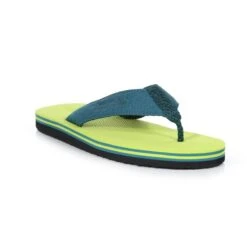 Regatta Heren Rico Teenslippers (Helder Kiwi/Pacifisch Groen)