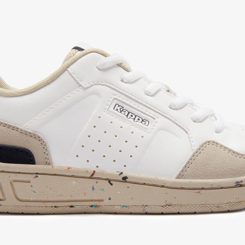 Kappa Kindersneakers Numba Green Veters Wit/beige 6 Kappa Kindersneakers Numba Green Veters Wit/beige - Afbeelding 4