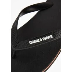 Gorilla Wear Kokomo Flip-Flops Black -Mode Schoenen kokomo flip flops black 5