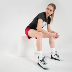 Lage Basketbalschoenen Voor Volwassenen Fast 500 W -Mode Schoenen lage basketbalschoenen voor volwassenen fast 500 w witmuntgroen 5