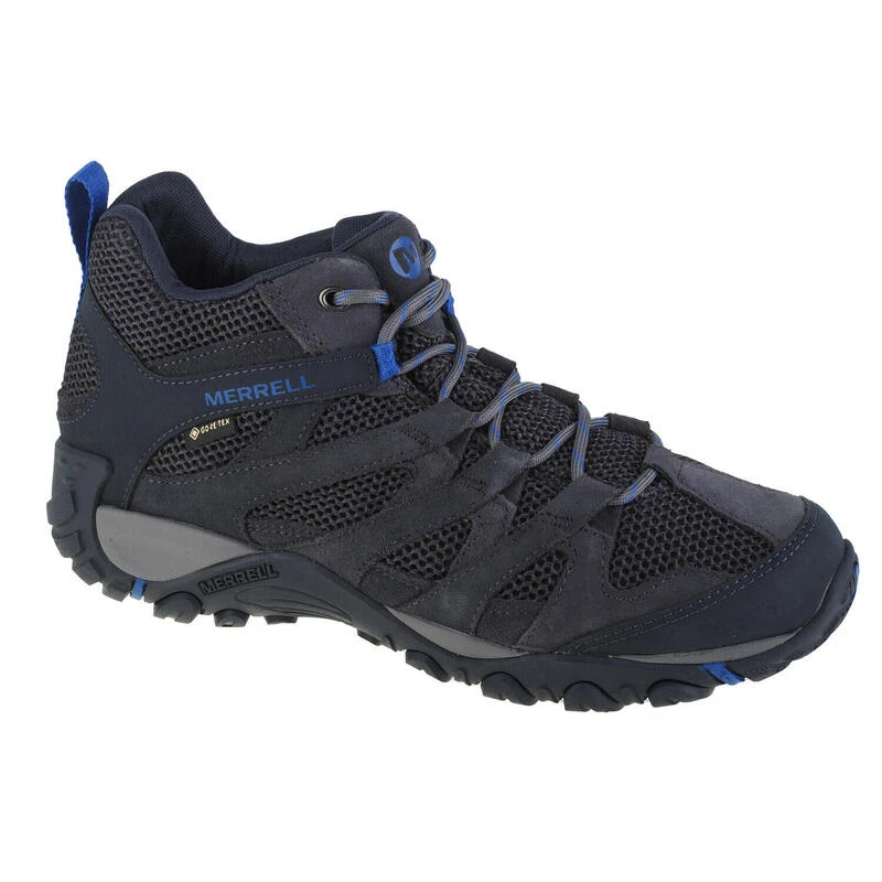 Merrell Alverstone Mid Gtx, Mannen, Trekking, Trekkingschoenen, Marineblauw 3 Merrell Alverstone Mid Gtx, Mannen, Trekking, Trekkingschoenen, Marineblauw