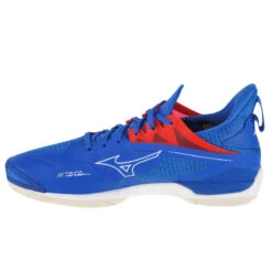 Mizuno Wave Mirage 4, Mannen, Handbal, Handbalschoenen, Blauw -Mode Schoenen mizuno wave mirage 4 mannen handbal handbalschoenen blauw 1