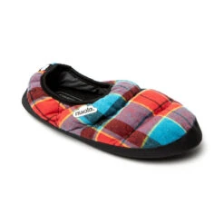 Nuvola Unisex Slippers In Rood En Blauw Met Rubberen Zolen -Mode Schoenen nuvola unisex slippers in rood en blauw met rubberen zolen 2