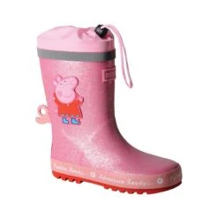 Regatta Peppa Pig Puddle Wellington Wandellaarzen Voor Kinderen - Roze