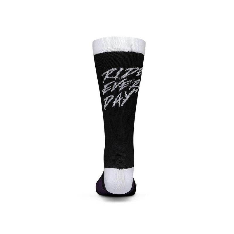 Ride Concepts Ride Every Day Socks - Zwart/Wit 4 Ride Concepts Ride Every Day Socks - Zwart/Wit - Afbeelding 2