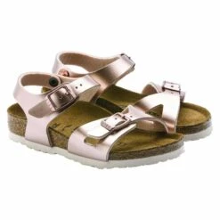 Birkenstock Sandaal Rio Kids Birko-Flor - 1012520 Roze -Mode Schoenen sandaal rio kids birko flor 1012520 roze 2