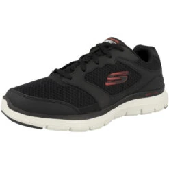 Skechers Schoenen Flex Advantage 4.0 - 232225-BKRD Zwart -Mode Schoenen schoenen flex advantage 40 232225 bkrd zwart 3