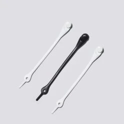 Silicone Elastische Schoenveters Voor Kinderen Kids Black -Mode Schoenen silicone elastische schoenveters voor kinderen kids black 2