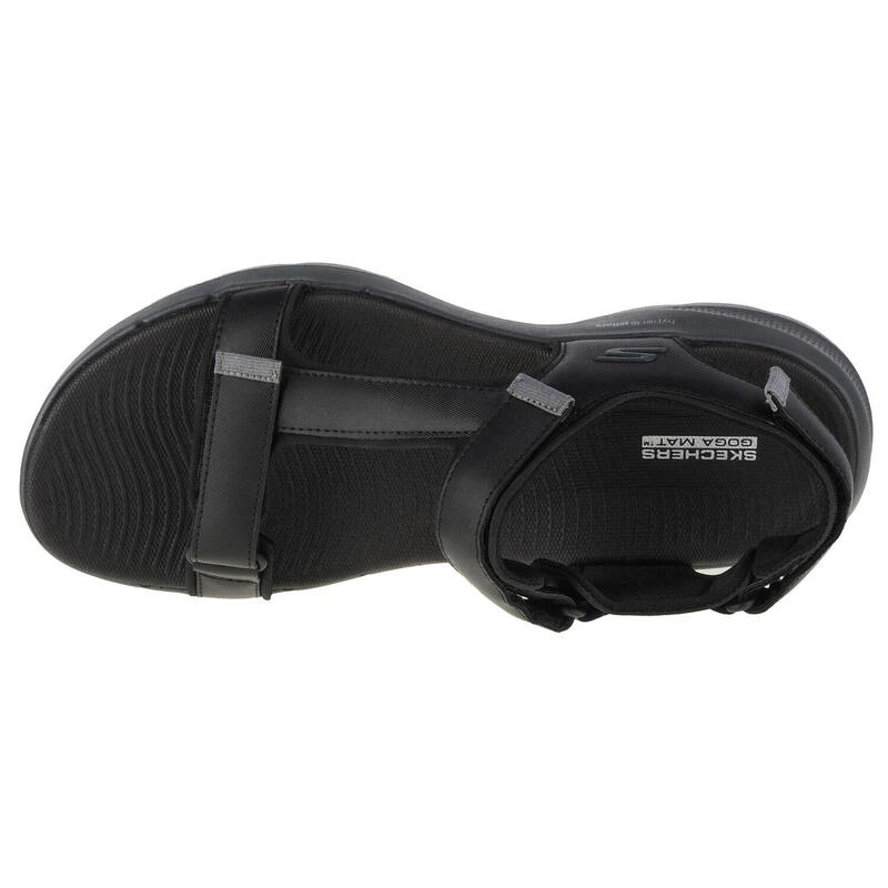 Skechers Go Walk 6 Sandal, Mannen, , Sandalen, Zwart 5 Skechers Go Walk 6 Sandal, Mannen, , Sandalen, Zwart - Afbeelding 3
