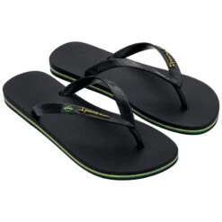 Slippers Ipanema Class Brasil II AD, Zwart, Mannen -Mode Schoenen slippers ipanema class brasil ii ad zwart mannen 1