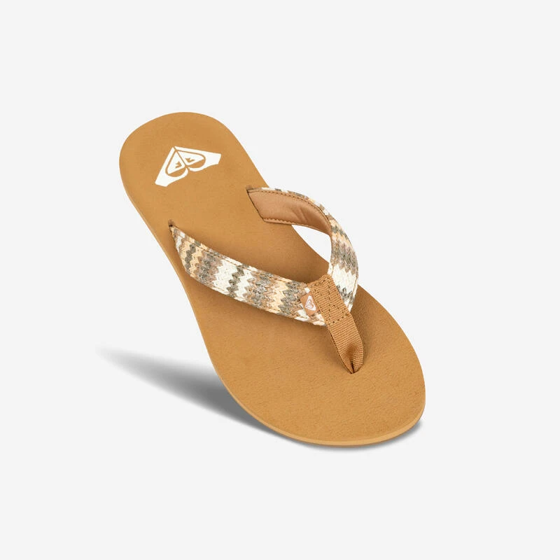 Roxy Slippers Voor Dames Porto Raffia 3 Roxy Slippers Voor Dames Porto Raffia