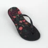 Havaianas Slippers Voor Dames Slim Floral Zwart