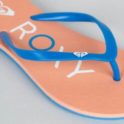 Roxy Slippers Voor Dames To The Sea Roze -Mode Schoenen slippers voor dames to the sea roze 4