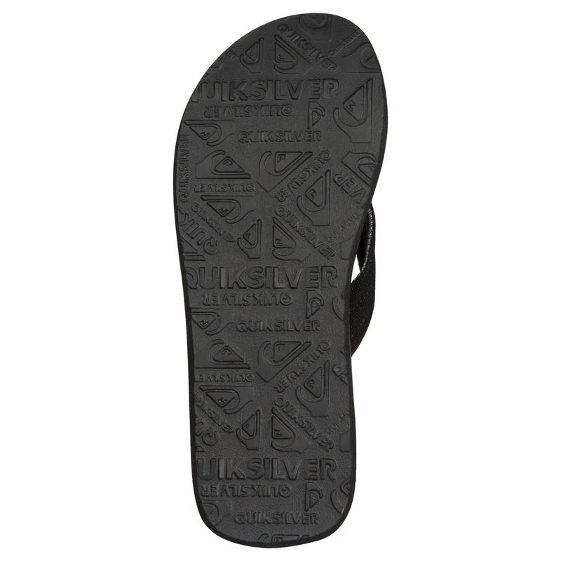 Quiksilver Slippers Voor Heren Layback Zwart 5 Quiksilver Slippers Voor Heren Layback Zwart - Afbeelding 3