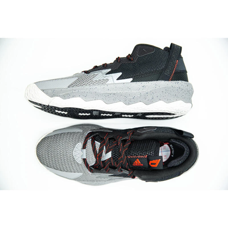 Sneakers Adidas Dame 8, Grijs, Uniseks 4 Sneakers Adidas Dame 8, Grijs, Uniseks - Afbeelding 2