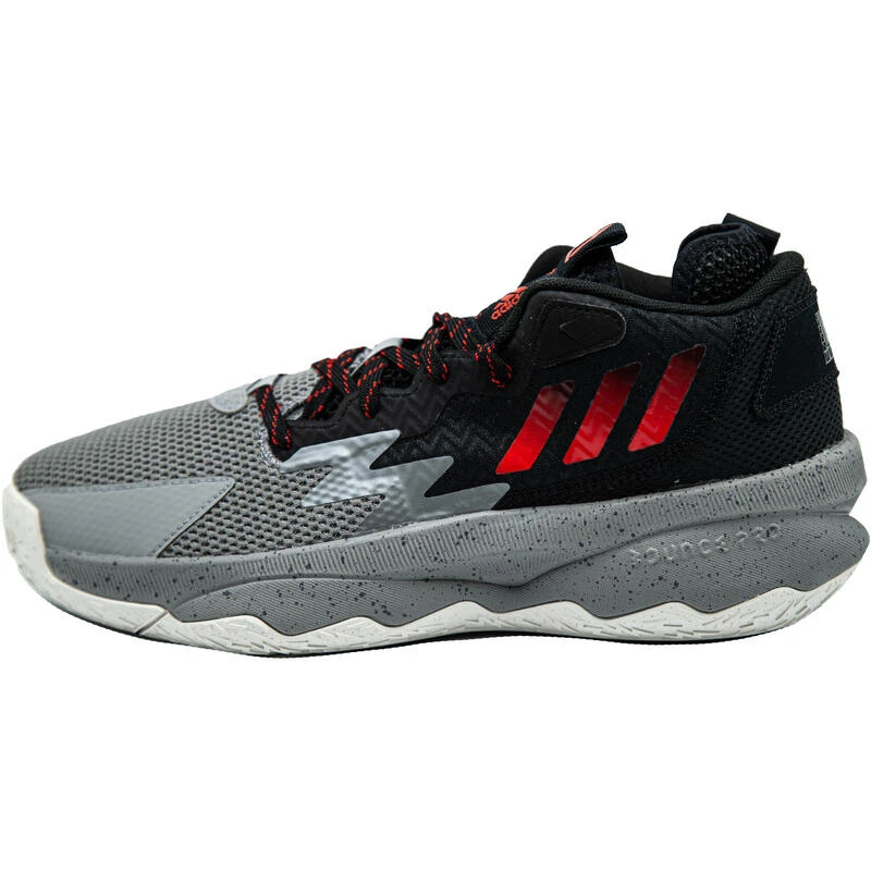 Sneakers Adidas Dame 8, Grijs, Uniseks 3 Sneakers Adidas Dame 8, Grijs, Uniseks