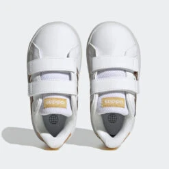 ADIDAS Sneakers Met Klittenband Voor Peuters Grand Court Wit Goud 14 ADIDAS Sneakers Met Klittenband Voor Peuters Grand Court Wit Goud -Mode Schoenen sneakers met klittenband voor peuters grand court wit goud 4