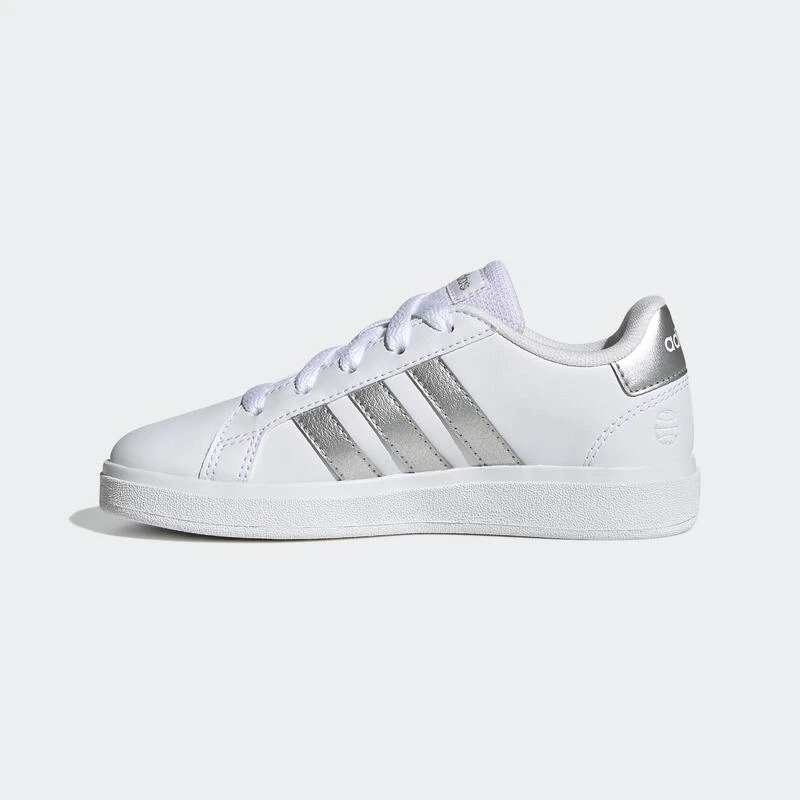 ADIDAS Sneakers Voor Kinderen Grand Court Wit Iriserend 4 ADIDAS Sneakers Voor Kinderen Grand Court Wit Iriserend - Afbeelding 2