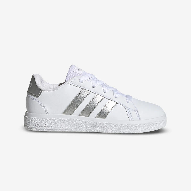 ADIDAS Sneakers Voor Kinderen Grand Court Wit Iriserend 3 ADIDAS Sneakers Voor Kinderen Grand Court Wit Iriserend