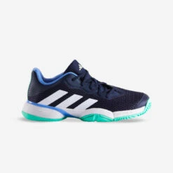 ADIDAS Tennisschoenen Voor Kinderen BARRICADE Multicourt Blauw/wit
