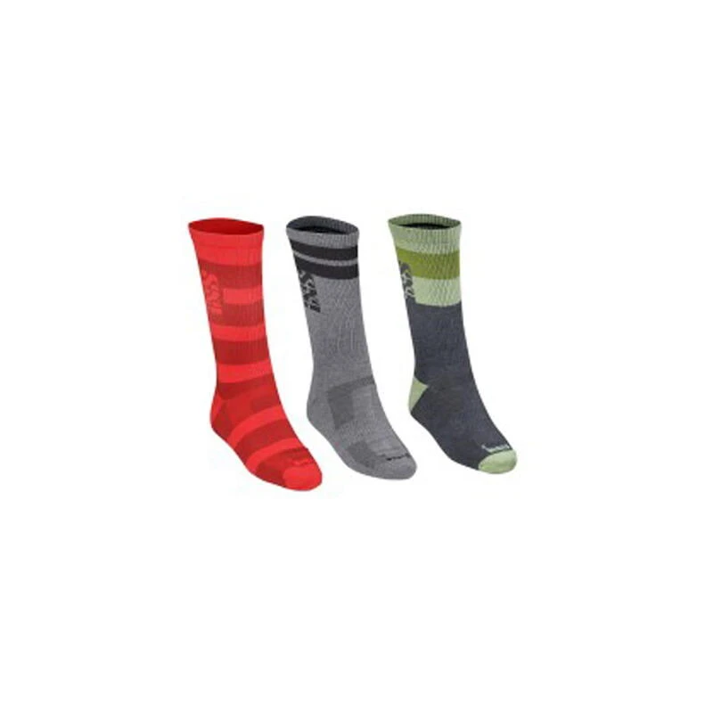 IXS Triplet Sokken Multicolour - 3 Paar 3 IXS Triplet Sokken Multicolour - 3 Paar