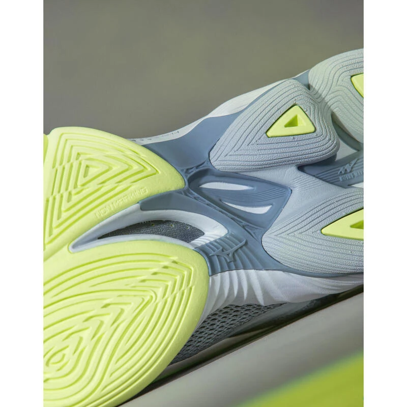 Mizuno Volleybalschoenen Voor Dames Lightning Z7 Low Grijs Geel 8 Mizuno Volleybalschoenen Voor Dames Lightning Z7 Low Grijs Geel - Afbeelding 6