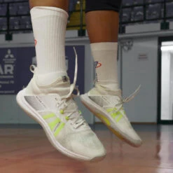 Volleybalschoenen Voor Heren FIT Regelmatig Gebruik -Mode Schoenen volleybalschoenen voor heren fit regelmatig gebruik wit geel 6
