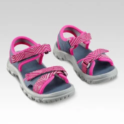 Quechua Wandelsandalen Voor Kinderen MH100 Maat 24 Tot 31 Blauw/roze -Mode Schoenen wandelsandalen voor kinderen mh100 maat 24 tot 31 blauwroze 3