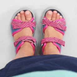 Quechua Wandelsandalen Voor Kinderen MH100 Maat 24 Tot 31 Blauw/roze -Mode Schoenen wandelsandalen voor kinderen mh100 maat 24 tot 31 blauwroze 4