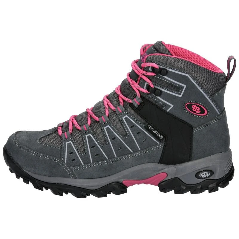 Brütting Wandelschoenen Grijs Waterproof Dames Mount Pinos High 4 Brütting Wandelschoenen Grijs Waterproof Dames Mount Pinos High - Afbeelding 2