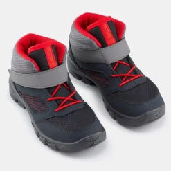 Quechua Wandelschoenen Voor Kinderen MH100 Mid Klittenband Donkergrijs 24 Tot 34 -Mode Schoenen wandelschoenen voor kinderen mh100 mid klittenband donkergrijs 24 tot 34 3