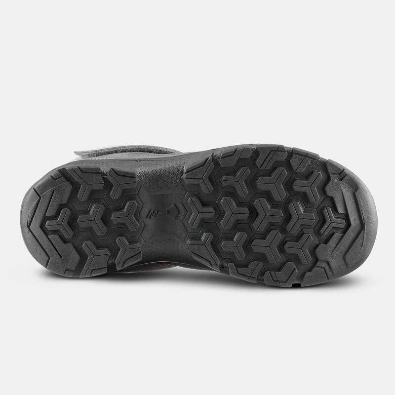 Quechua Wandelschoenen Voor Kinderen MH100 Mid Klittenband Grijs Roze 24 Tot 34 5 Quechua Wandelschoenen Voor Kinderen MH100 Mid Klittenband Grijs Roze 24 Tot 34 - Afbeelding 3