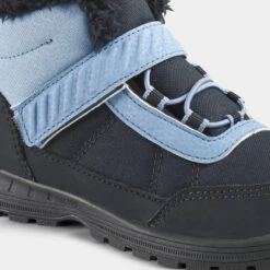 Quechua WARME EN WATERDICHTE WANDELSCHOENEN KINDEREN SH100 KLITTENBAND MAAT 24-34 -Mode Schoenen warme en waterdichte wandelschoenen kinderen sh100 klittenband maat 24 34 4