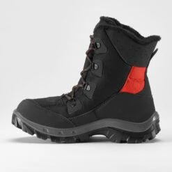 Quechua Warme En Waterdichte Wandelschoenen Kinderen SH500 Hoog Veters Maat 30-38 -Mode Schoenen warme en waterdichte wandelschoenen kinderen sh500 hoog veters zwart maat 30 38 2